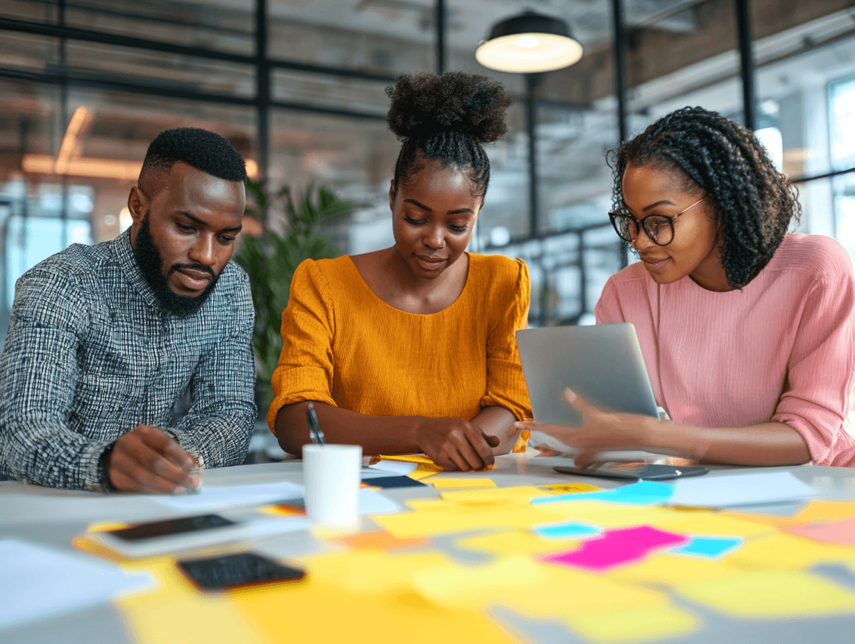 Business collaboration session